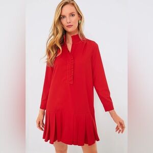 NWT Tuckernuck Red Crepe Tate Dress
